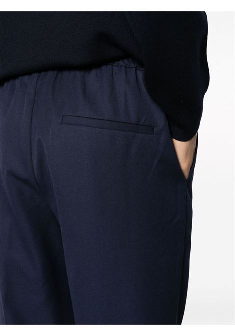 Pantaloni dritti con coulisse in blu - uomo DRÔLE DE MONSIEUR | CBP142PL016NY