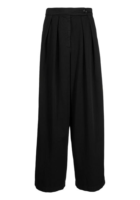 Black pamplona high-waist trousers - women  DRIES VAN NOTEN | 2320109097331900