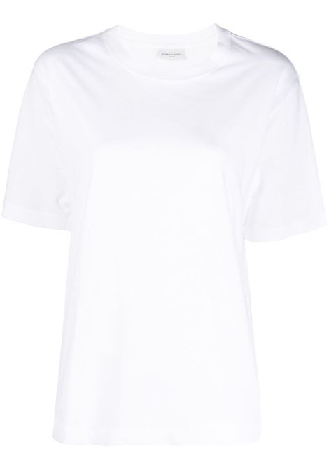 T-shirt con spalla bassa in bianco - donna DRIES VAN NOTEN | 2320111677600001