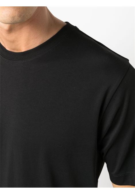 T-shirt girocollo in nero - uomo DRIES VAN NOTEN | 2320211007600900