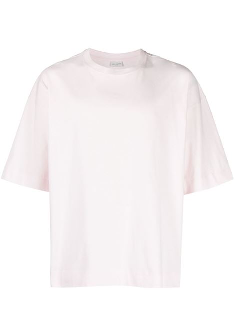 Pink short-sleeve T-shirt - men DRIES VAN NOTEN | 2320211137602313