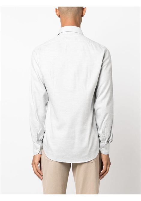Grey Dandy long-sleeved shirt - men ELEVENTY | H75CAMH0313