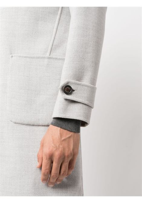 Cappotto con colletto in grigio - uomo ELEVENTY | H75CAPG011302