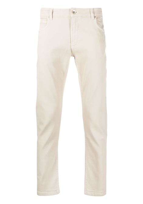 Jeans slim a vita bassa in beige - uomo ELEVENTY | H75PANH1202