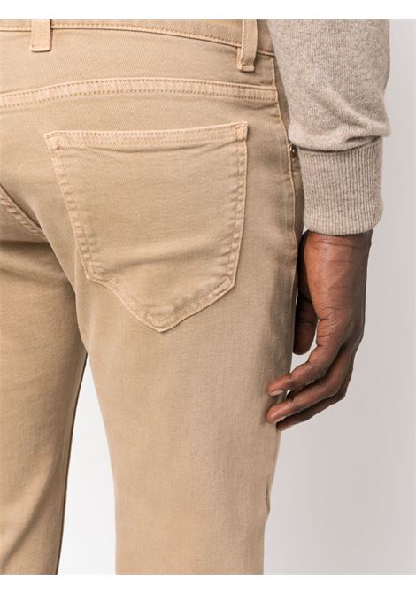 Jeans a vita bassa in beige - uomo ELEVENTY | H75PANH1204