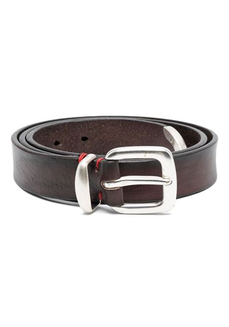 Brown buckled belt - women ELEVENTY | H77CINH0605