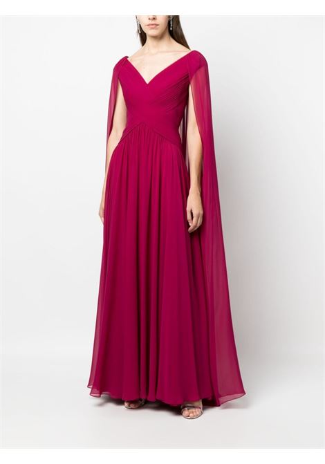 Red twisted design gown - women ELIE SAAB | 15421SNGR