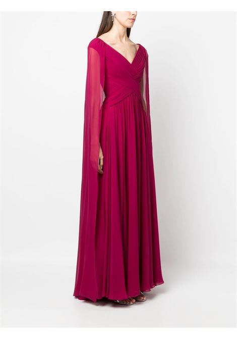 Red twisted design gown - women ELIE SAAB | 15421SNGR