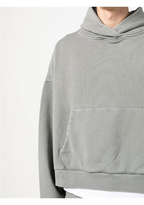 Grey washed drop-shoulder sweatshirt - unisex ENTIRE STUDIOS | ES2125RH
