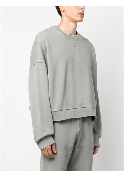 Grey m?lange-effect sweatshirt - men ENTIRE STUDIOS | ES2126RH