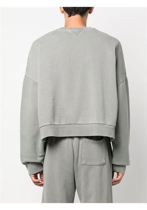 Grey m?lange-effect sweatshirt - men ENTIRE STUDIOS | ES2126RH