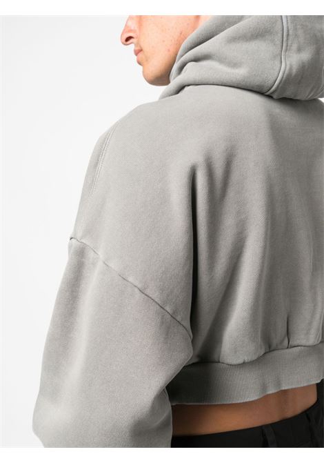 Grey stand-up collar zip-up sweatshirt - unisex ENTIRE STUDIOS | ES2156RH