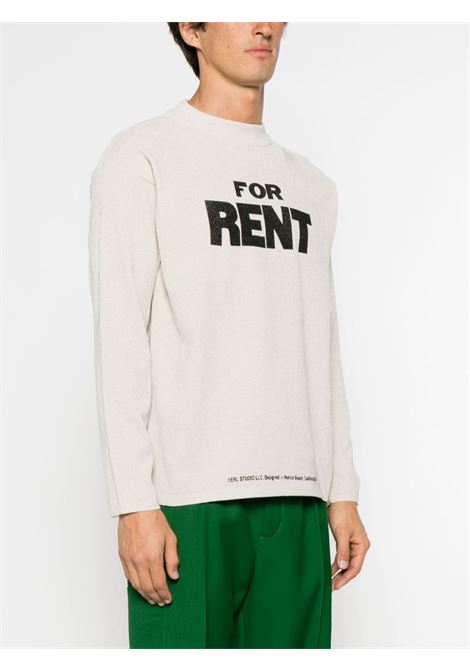 Maglione con intarsio for rent in bianco - unisex ERL | ERL07N0261