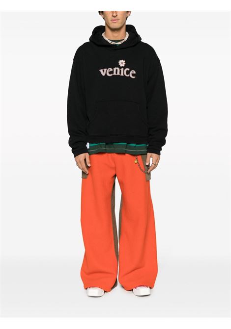 Black venice hooded sweatshirt - unisex ERL | ERL07T0211