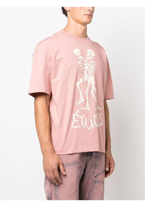 T-shirt con stampain rosa - uomo ÉTUDES | H23MM135A00751