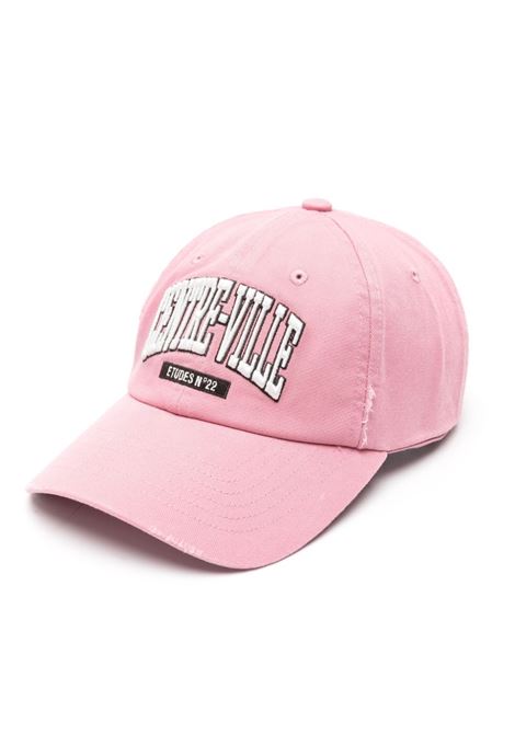 Cappello da baseball con ricamo in rosa - unisex ÉTUDES | H23NM907A01851