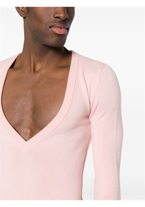 Maglia N°286 Déco in rosa - unisex EXTREME CASHMERE | 28611501FE01115