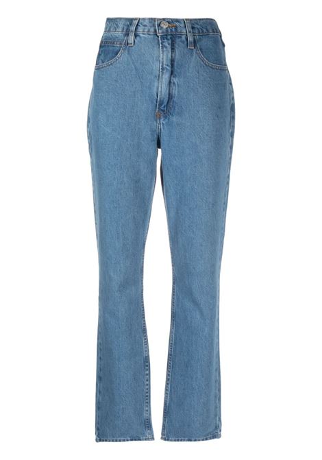 Jeans dritti in blu - donna FRAME DENIM | HNTST727CMDOW