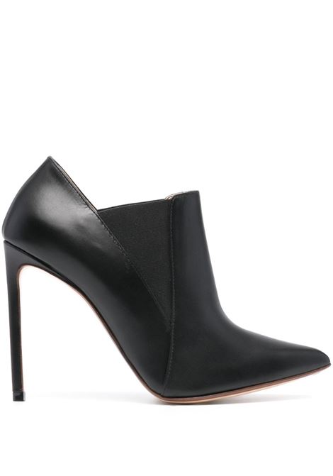 Black 110mm pointed-toe boots - women  FRANCESCO RUSSO | R1P932N223300