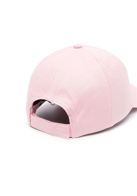 Cappello da baseball con ricamo in rosa - donna GANNI | A5084465