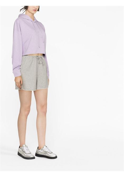 Shorts  con coulisse in grigio - donna GANNI | T3679921
