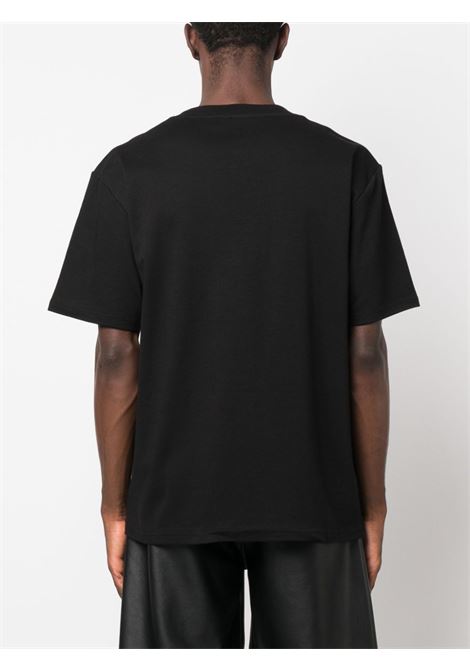 T-shirt Wirdo in nero - uomo GCDS | CC94U13018302