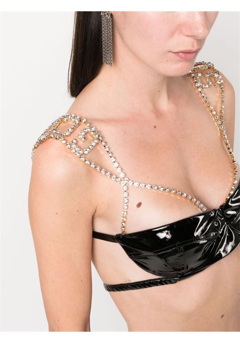 Top Bling in nero - donna GCDS | FW23W74024102