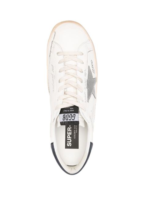 White Super-Star mesh lace-up sneakers - men GOLDEN GOOSE | GMF00101F00486282409