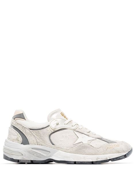 White and silver running Dad chunky sneakers - men GOLDEN GOOSE | GMF00199F00215680185