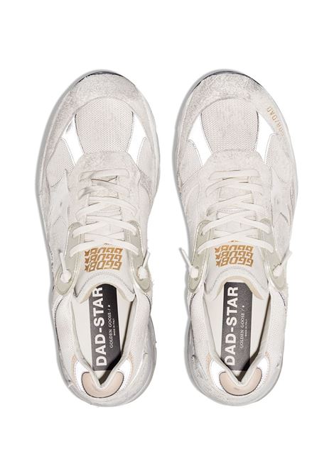 White and silver running Dad chunky sneakers - men GOLDEN GOOSE | GMF00199F00215680185