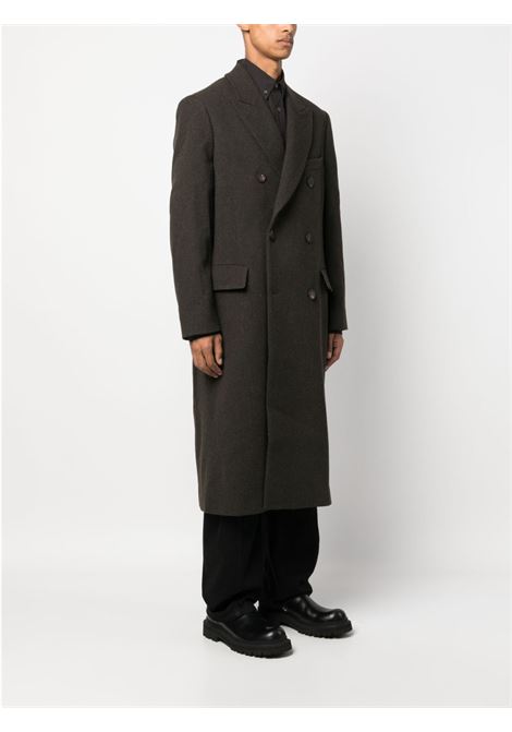 Green double-breasted coat - men GOLDEN GOOSE | GMP01200P00116735856