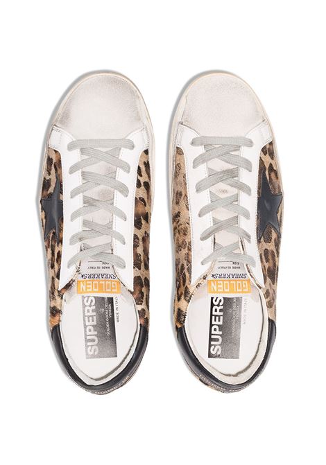 Brown Superstar leopard print sneakers - women GOLDEN GOOSE | GWF00101F00056580189
