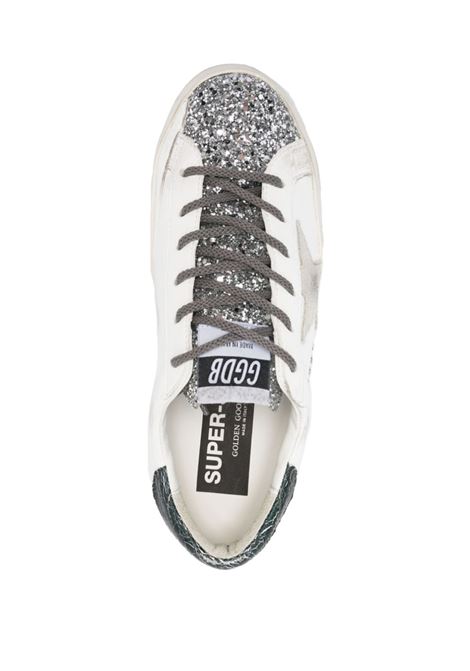White glitter-detail sneakers - women GOLDEN GOOSE | GWF00101F00478782383