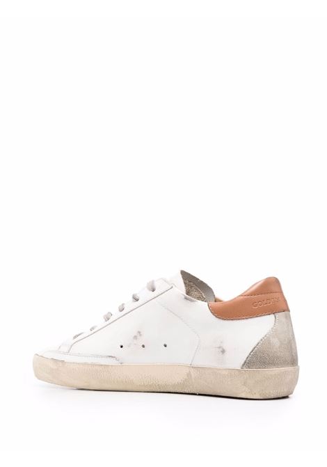 White brown and grey Super-Star low-top sneakers - women GOLDEN GOOSE | GWF00102F00218210803