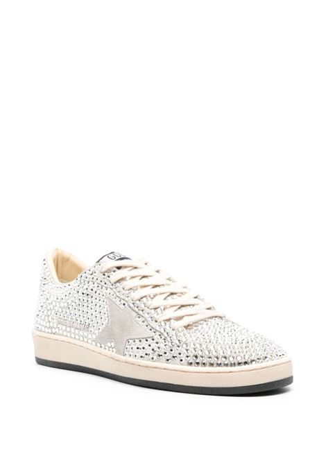 Sneakers Ball Star con strass in grigio - donna GOLDEN GOOSE | GWF00117F00469081980