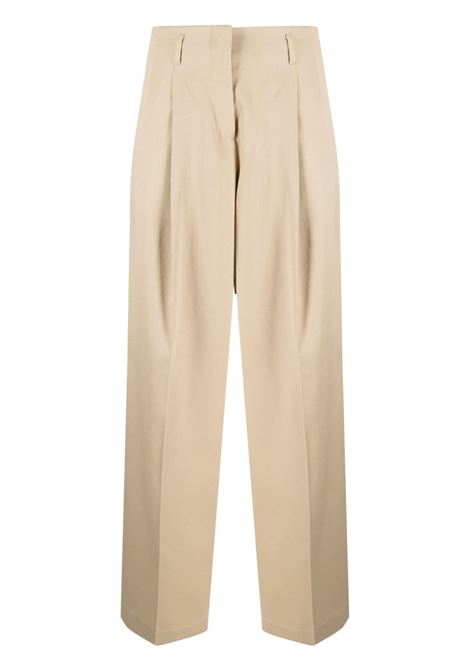 Pantaloni a gamba ampia in beige - donna GOLDEN GOOSE | GWP01203P00117015272