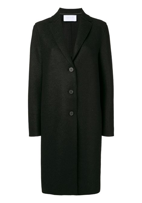 Black single breasted coat - women HARRIS WHARF LONDON | A1331MLK199