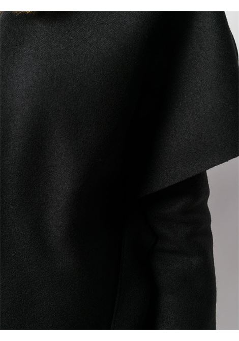 Cappotto con cintura in nero - donna HARRIS WHARF LONDON | A1460MLK199