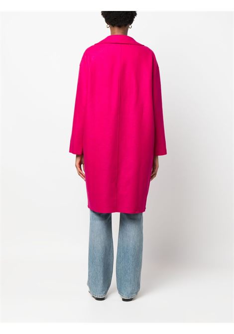 Cappotto doppiopetto in rosa - donna HARRIS WHARF LONDON | A1487MLK576