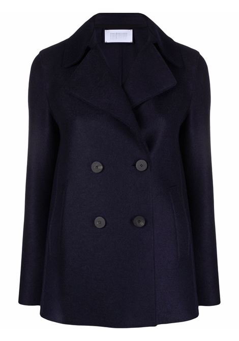 Cappotto doppiopetto in blu - donna HARRIS WHARF LONDON | A2211MLK358