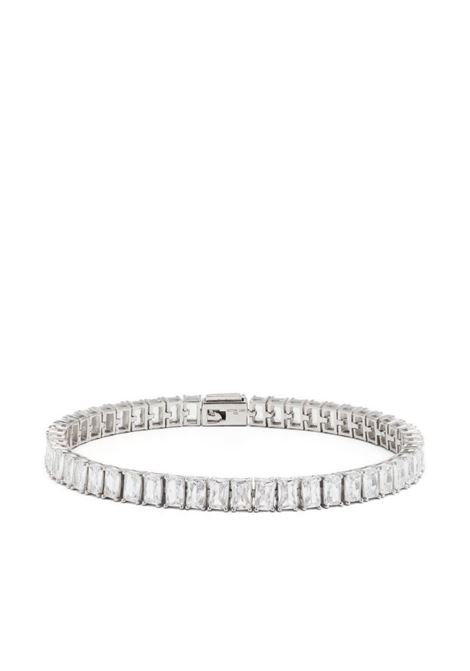 Silver crystal-embellished bracelet - unisex HATTON LABS | HLA381101B