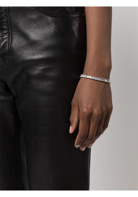 Silver crystal-embellished bracelet - unisex HATTON LABS | HLA381101B