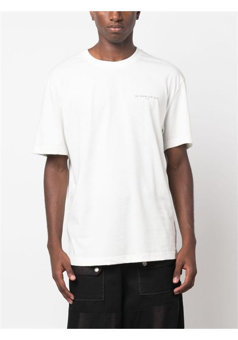 T-shirt con stampa grafica in bianco - uomo IH NOM UH NIT | NUW23251081