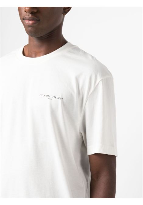 White graphic-print T-shirt - men IH NOM UH NIT | NUW23251081