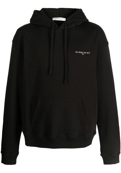 Black logo-print sweatshirt - men IH NOM UH NIT | NUW23253009
