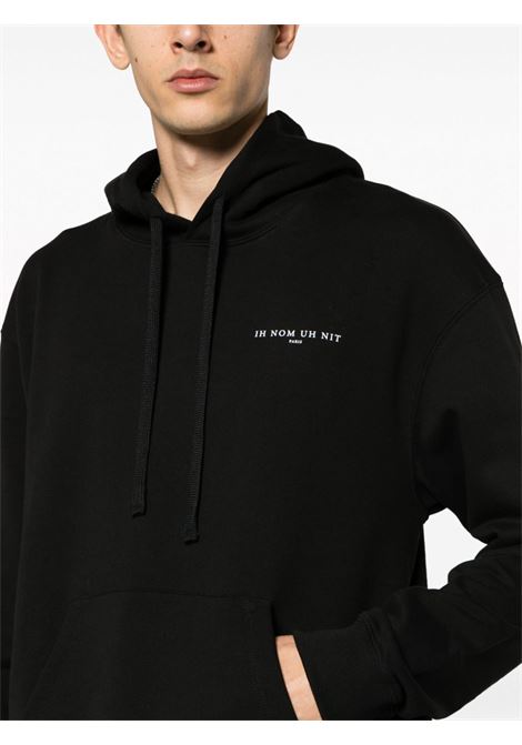 Black logo-print sweatshirt - men IH NOM UH NIT | NUW23253009