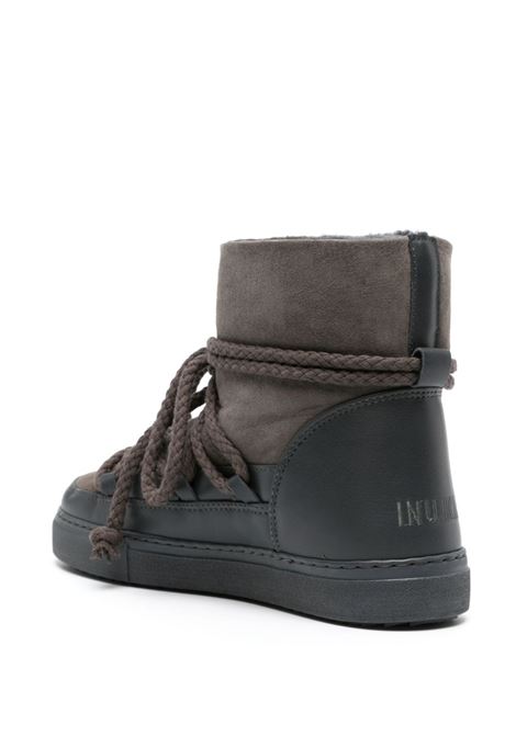Grey Classic lace-up boots - women INUIKII | 75202005203