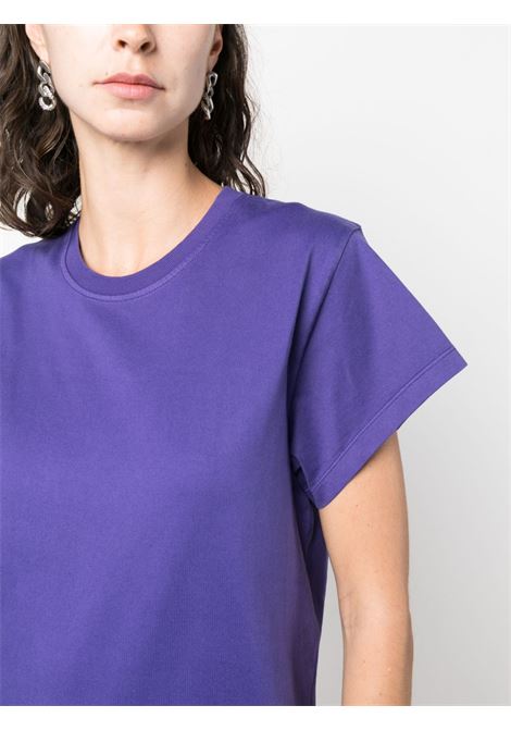 Blue short-sleeve T-shirt dress - women IRO | 23WWP33LITONYAPUR1523W