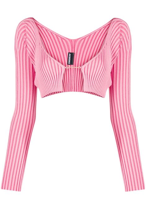 Top la maille pralu in rosa - donna JACQUEMUS | Top | 213KN1082190431