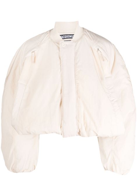 White le bomber bahia jacket - women  JACQUEMUS | 233CO0391320110